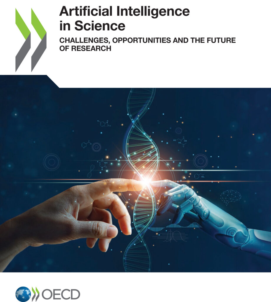 OCDE book "Artificial Intelligence in Science: Challenges, Opportunities and the Future of Science".