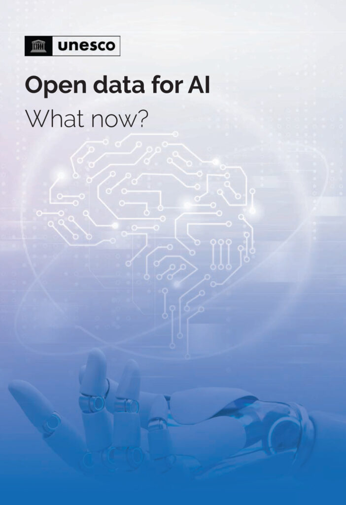 UNESCO report "Open data for AI: what now?"